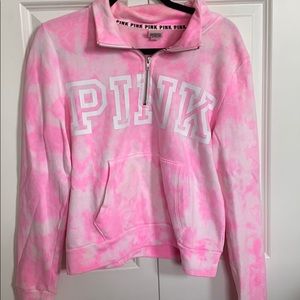 VS Pink Half Zip